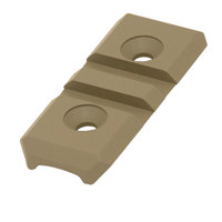 

UTG PRO 2-Slot Super Slim Free Float Rail Section, Cerakote Flat Dark Earth