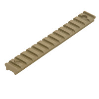 

UTG PRO 15-Slot Super Slim Free Float Rail Section, Cerakote Flat Dark Earth