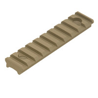

UTG PRO 10-Slot Super Slim Free Float Rail Section, Cerakote Flat Dark Earth