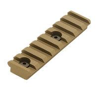 

UTG PRO 8-Slot Keymod Picatinny Rail Section, Burnt Bronze