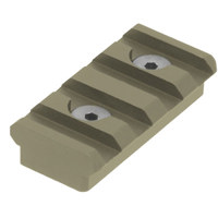 

UTG PRO 4 Slot Keymod Picatinny Rail Section-Flat Dark Earth Cerakote