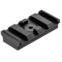 

UTG 4 Slot Picatinny Rail Section for M-LOK Mounting Platform, Black