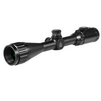 

UTG 3-9x40 AO True Hunter IE Riflescope, Matte Black Finish with Illuminated Mil Dot Reticle, Target Turrets, Adjustable Objective & Rings, 1" Center Tube