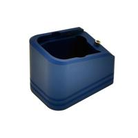

UTG PRO +5 Base Pad for Factory Glock 17/34 Double Stack Magazines, Matte Blue