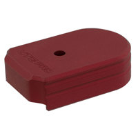 

UTG PRO +0 Base Pad for Factory SIG P320 9/40 Magazines, Matte Red