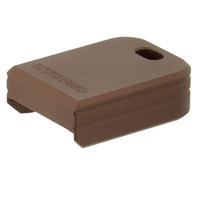 

UTG PRO +0 Base Pad for Factory Springfield Armory XD(M) 9mm Magazines with Square Spring, Matte Bronze