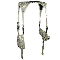 

UTG Deluxe Universal Horizontal Shoulder Holster Fits Most Pistols and Revolvers, Right Hand, Army Digital