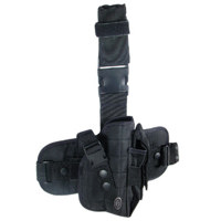 

UTG Special Ops Universal Tactical Right Hand Leg Holster for Medium to Large Frame Pistols, Black