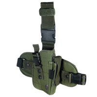 

UTG Special Ops Universal Tactical Right Hand Leg Holster for Medium to Large Frame Pistols, OD Green