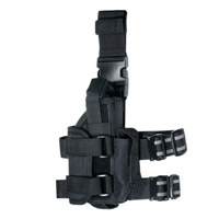 

UTG Extreme Ops 188 Tactical Right Leg Holster for Medium to Large Pistols with Accessories, Black