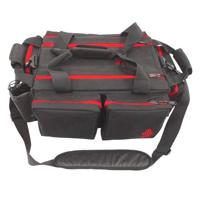 

UTG All-in-1 Range Bag, Black/Crimson