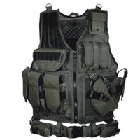 

UTG 547 Law Enforcement Tactical Vest, Right Handed, Black