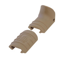 

UTG Anti-slip Compact Tactical Hand Stop Kit, Includes Low Profile Lightweight Rail Cover, Flat Dark Earth