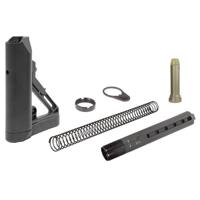 

UTG Ops Ready S1 Commercial-Spec Stock Kit for M4 Rifles, Includes Commercial-Spec 6-Position Extension Tube, Buffer, Buffer Spring, Tear-Drop Ring and Castle Nut, Black