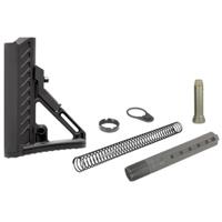 

UTG Ops Ready S2 Mil-Spec Stock Kit for M4 Rifles, Includes Mil-Spec 6-Position Extension Tube, Buffer, Buffer Spring, Tear-Drop Ring and Castle Nut, Black