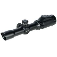 

UTG 1-4x28 Long Eye Relief Riflescope, Matte Black with 36-Color Illuminated Circle Dot Reticle, 30mm Tube Diameter, 14" Extended Long Eye Relief