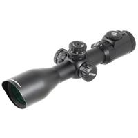 

UTG 4-16x44 Compact Riflescope, Matte Black with 36-Color Illuminated Mil-Dot Reticle, 30mm Tube Diameter, Side Parallax Focus, with Rings