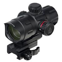 

UTG 4.2" 1x32.5 ITA Sight with QD Mount and Riser Adaptor, Red/Green T-Dot Reticle, Emerald Coated Lens, 38mm Tube Diameter