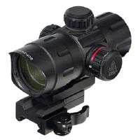 

UTG 4.2" 1x32.5 ITA Sight with QD Mount and Riser Adaptor, Red/Green T-Dot Reticle, Emerald Coated Lens, 38mm Tube Diameter