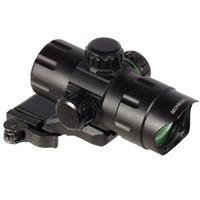 

UTG 1x32.5mm ITA Red/Green 4 MOA Dot Sight with Riser Adaptor, QD Mount & Flip-open Lens Caps, 4.2" Long