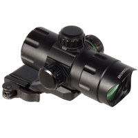 

UTG 1x32.5mm ITA Red/Green 4 MOA Dot Sight with Riser Adaptor, QD Mount & Flip-open Lens Caps, 4.2" Long