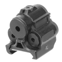 

UTG Sub-Compact Tactical Red Laser Sight with Solid/Pulse Dot Modes, Integral Mount, LR48/AG5 Battery