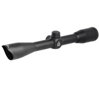 

UTG 4x32 Hunter Riflescope, Matte Black Finish with Mil-Dot Reticle, Preset 35 Yd Parallax Setting, 1" Center Tube