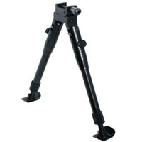 

UTG Universal Shooter's Bipod-Tactical/Sniper Profile Adjustable Height with Steel Combat Stand, 9" to 11"