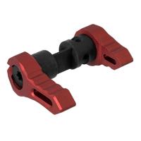 

UTG Ambidextrous 45/90 Safety Selector for AR15 Rifles, Matte Red