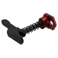 

UTG Ambidextrous Extended Magazine Release for AR15 Rifles, Matte Red