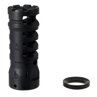 

UTG PRO Muzzle Brake for AR15 Rifles, .223/5.56, 1/2"X28, 2.25" Length