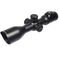 

UTG 3-12x44 AccuShot IE Compact Riflescope, Matte Black Finish with Illuminated Mil Dot Reticle, Side Parallax Focus, Target Turrets & Rings, 30mm Tube