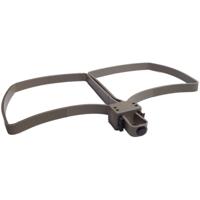 

UZI Foldable Single Use Rubber Flex Cuff, Green
