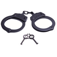 

UZI Handcuff Chain with 2 Keys, Black