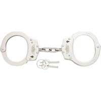 

UZI Professional Handcuff with 2 Keys, Stainless Steel, Silver