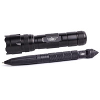 

UZI Tactical Pen and 110 Lumen Flashlight Combo
