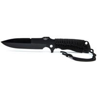 

UZI 12.25" Field Commander Knife with Stainless Steel Tactical Fixed Blade, Black/Gray
