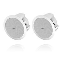 

Vaddio EasyTalk Bose DS-16 Speaker Kit for EasyUSB Mixer/Amplifier, Includes 2x Tile Support Brace, 2x Plenum Back Can, White