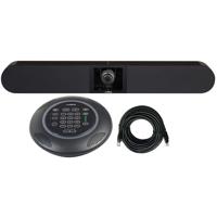 

Vaddio HuddleSTATION Basic System, Includes Camera/Sound Bar, Huddle Dock (Controller and Dialer), 25' Cat-6 SSTP Shielded LINK Cable, North America