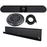 

Vaddio HuddleSTATION Deluxe System, Includes Camera/Sound Bar, Huddle Dock (Controller and Dialer), 25' Cat-6 SSTP Shielded LINK Cable, Wall Mount with Integrated Cable Tray, North America