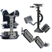 

Glidecam X-30 Professional Camera Stabilization System, Includes Anton Bauer Battery Plate, X-30 Support Arm, Support Vest, X-30 Support Sled, Docking Bracket, Arm Post
