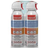 

Maxell CA-4 Blast Away Canned Air 154a Formula, 10oz Volume, 2 Pack