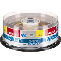 

Maxell 4.7GB 16x DVD-R Write-Once Recordable Disc, 15 Pack Spindle