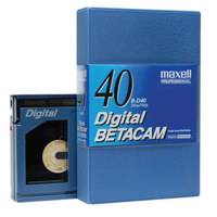

Maxell BD-40 Digital Betacam Video Tape, 40 Minute, Small