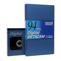 

Maxell BD-94L Digital Betacam Video Tape, 94 Minute, Large