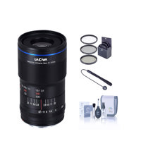 

Venus Laowa 100mm f/2.8 Manual Aperture 2X Ultra Macro APO Lens for Canon EF Bundle with Filter Kit, Cleaning Kit, Lens Cap Tether