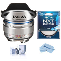 

Venus 11mm f/4.5 FF RL Wide-Angle Lens for Leica M, Silver - Bundle with Hoya NXT Plus UV Filter, Cleaning Kit, Cloth