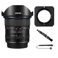 

Venus Laowa 12mm f/2.8 Zero-D Ultra-WideAngle Lens for Canon EF Cameras - Black - With Venus Laowa 100mm Filter Holder Laowa 12mm f/2.8, Lite Version, Lens Cleaner, Capleash II
