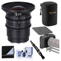 

Venus Laowa 12mm T2.9 Zero-D Cine Lens for Canon RF, Feet Bundle with SmallRig Lightweight Matte Box, Lens Case, Lens Wrap, Lens Cleaner, Cleaning Kit