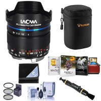 

Venus Laowa 14mm f/4 FF RL Zero-D Lens for Nikon Z-Mount - Bundle with Case, Wrap, Lens Cleaner, Corel Mac Software Package, Filter kit, Cleaning kit